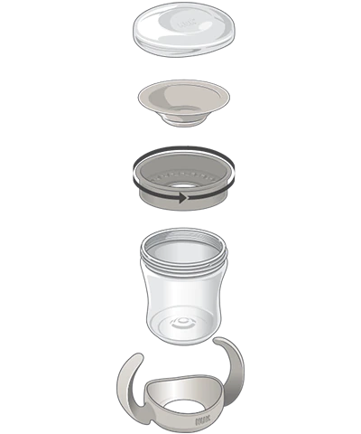 Teteros NUK Mini 3 en 1