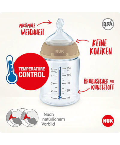 Set de Inicio NUK First Choice Plus con Control de Temperatura