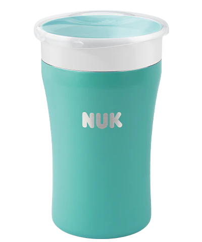 Tetero Mágico NUK de Acero Inoxidable 230ml - Set de 2