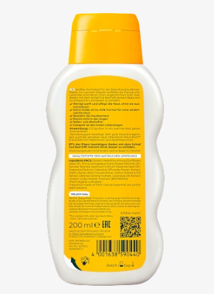 Baño para bebés Duerme bien con caléndula Weleda