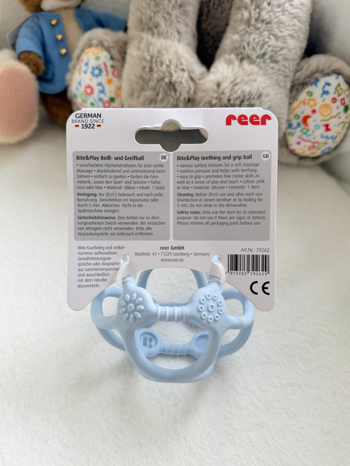 Pelota para morder y agarrar Reer