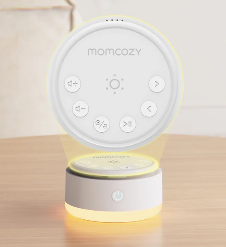 Máquina de sonidos para bebés - Batería de larga duración (luz cálida) Momcozy