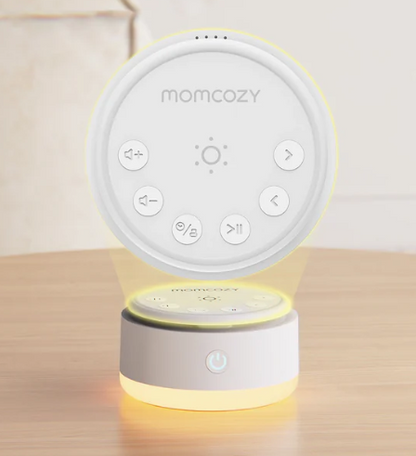 Máquina de sonidos para bebés - Batería de larga duración (luz cálida) Momcozy
