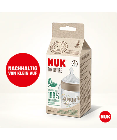 Tetero NUK for Nature con Control de Temperatura
