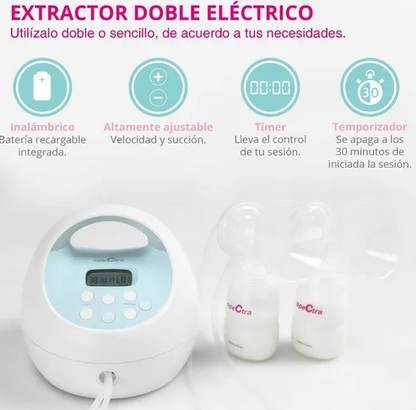 Extractor de leche eléctrico S1 Plus azul Spectra