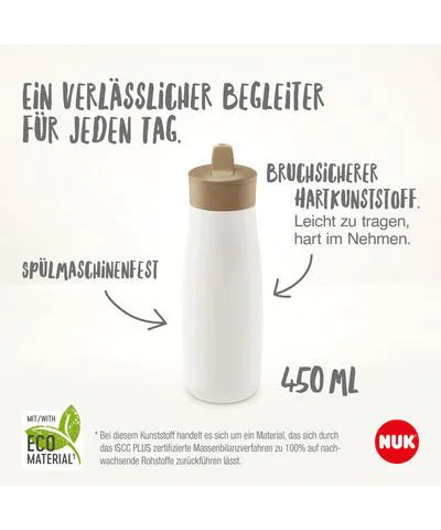 Botella NUK Disney Frozen Mini-Me 450ml con tapa 2 en 1