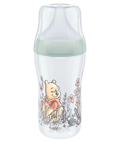 Tetero NUK Disney Winnie Pooh Perfect Match 260ml con Chupo