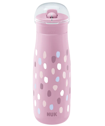 Botella NUK Mini-Me Flip 450ml con tapa 2en1