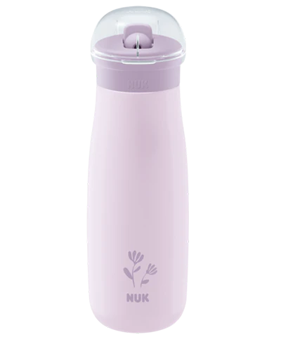 Botella NUK Mini-Me Flip de Acero Inoxidable 500ml con Pitorro 2 en 1