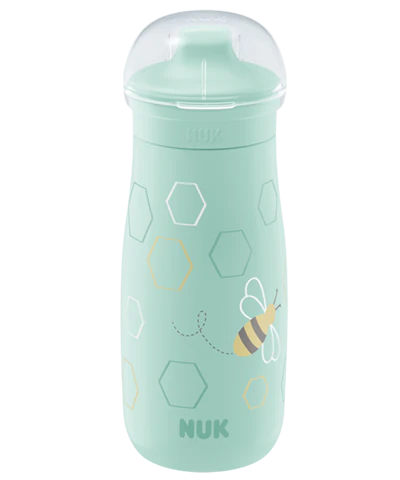 Botella NUK Mini-Me Sip 300ml con tapa para beber