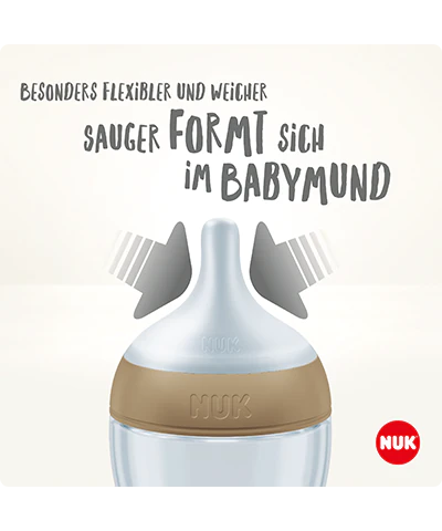 Tetero NUK Disney Winnie Puuh Perfect Match 260ml con Chupo