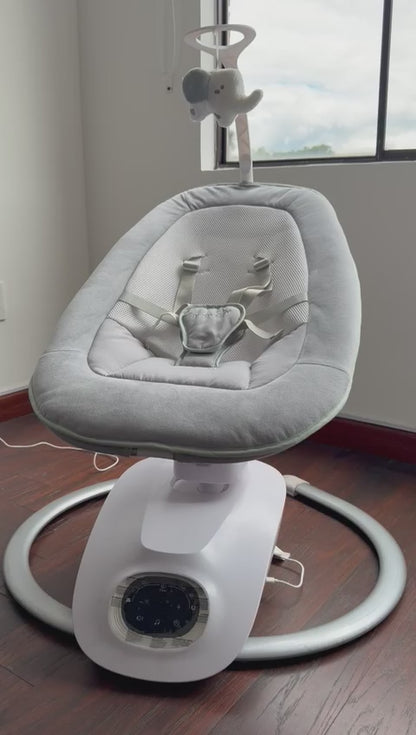 Columpio eléctrico para bebés Momcozy