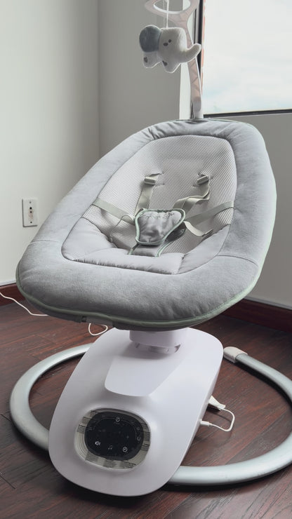 Columpio eléctrico para bebés Momcozy
