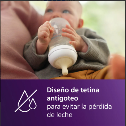 Set de teteros recien nacido Philips Avent Natural Response