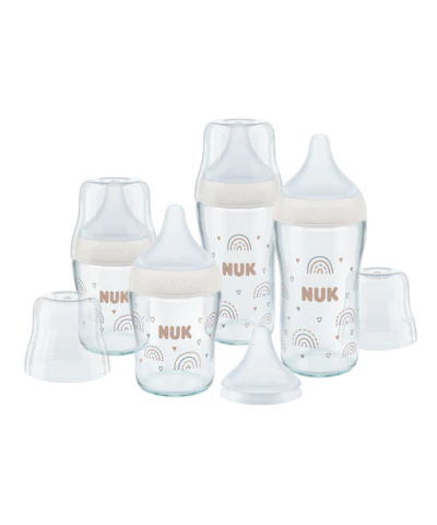 Set de 4 Teteros de Vidrio NUK Perfect Match