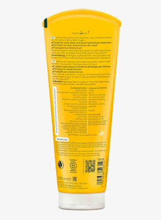 Loción de baño y champú para bebés con caléndula Weleda